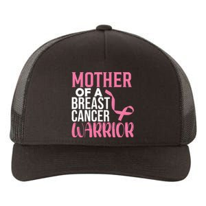 Proud Mother Of A Breast Cancer Warrior Yupoong Adult 5-Panel Trucker Hat