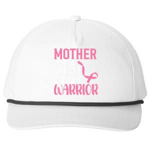 Proud Mother Of A Breast Cancer Warrior Snapback Five-Panel Rope Hat