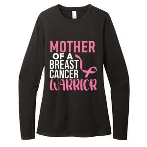 Proud Mother Of A Breast Cancer Warrior Womens CVC Long Sleeve Shirt