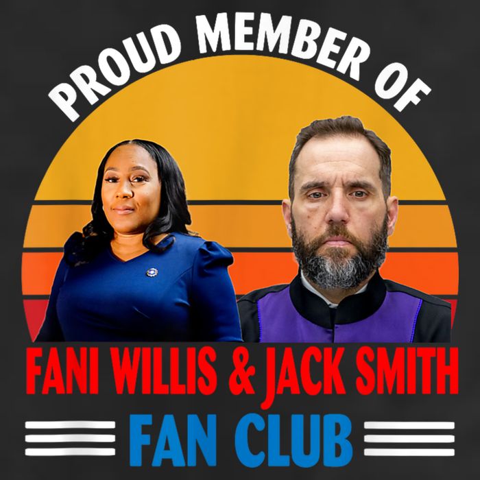 Proud Member Of Fani Willis And Jack Smith Fan Club 7 Panel Mesh Trucker Snapback Hat