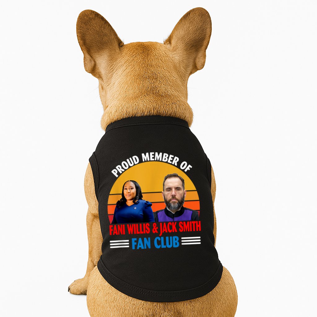 Proud Member Of Fani Willis And Jack Smith Fan Club Doggie Tank