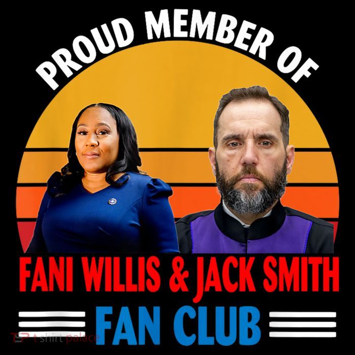 Proud Member Of Fani Willis And Jack Smith Fan Club 16 in Basic Backpack