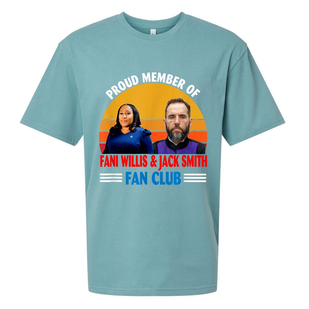 Proud Member Of Fani Willis And Jack Smith Fan Club Sueded Cloud Jersey T-Shirt