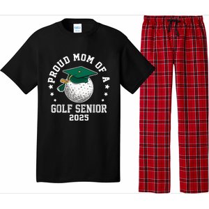 Proud Mom Of A Golf Senior Class Of 2025 Matching Family Pajama Set