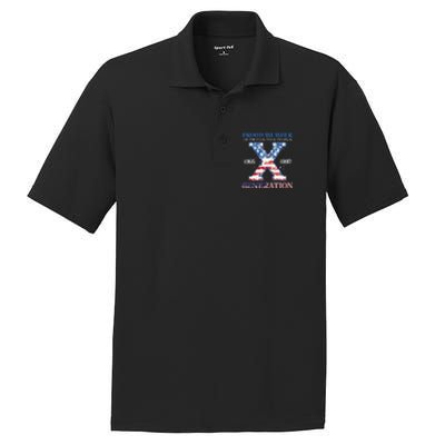 Proud Member Of The Fuck Your Feelings Gen X Usa 4th Of July PosiCharge RacerMesh Polo