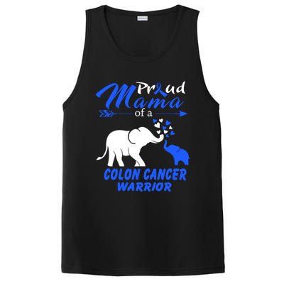 Proud Mama Of A Colon Cancer Warrior Gift PosiCharge Competitor Tank