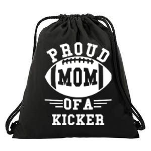 Proud Mom Of A Long Snapper Football Player Drawstring Bag