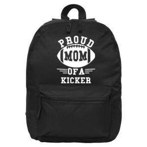 Proud Mom Of A Long Snapper Football Player 16 in Basic Backpack