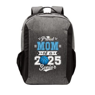 Proud Mom Of A 2025 Senior Graduate Basketball Vector Backpack