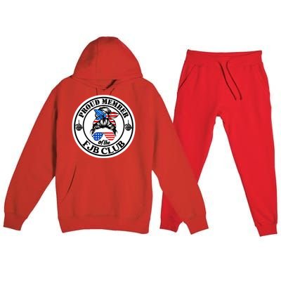 Proud Member Of The Fjb Club Premium Hooded Sweatsuit Set