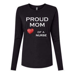 Proud Motm Of A Nurse, Nursing Gift, Lt Womens Cotton Relaxed Long Sleeve T-Shirt