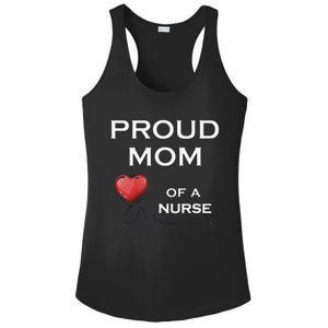 Proud Motm Of A Nurse, Nursing Gift, Lt Ladies PosiCharge Competitor Racerback Tank