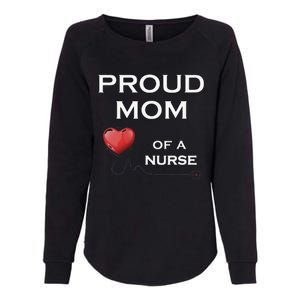 Proud Motm Of A Nurse, Nursing Gift, Lt Womens California Wash Sweatshirt