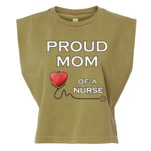 Proud Motm Of A Nurse, Nursing Gift, Lt Garment-Dyed Women's Muscle Tee