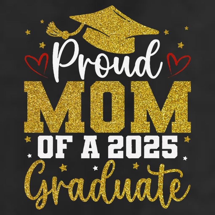 Proud mom of a class of 2025 graduate senior graduation Beanie