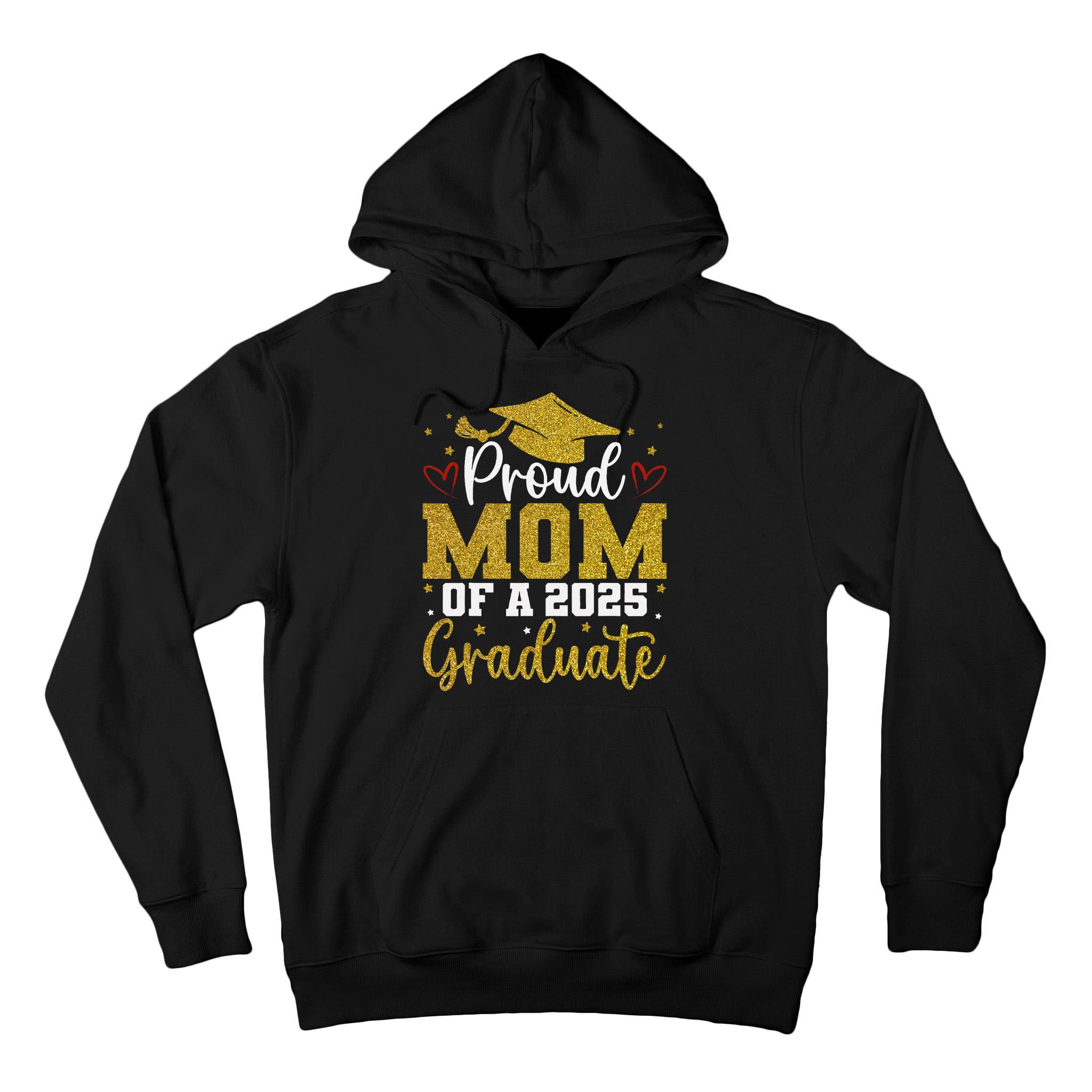 Proud mom of a class of 2025 graduate senior graduation Tall Hoodie
