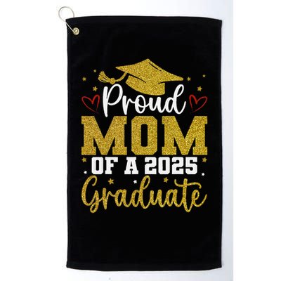 Proud mom of a class of 2025 graduate senior graduation Golf Towel