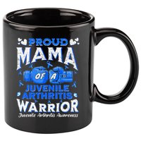 Proud Mama Of A Juvenile Arthritis Warrior 11oz C Handle Ceramic Mug