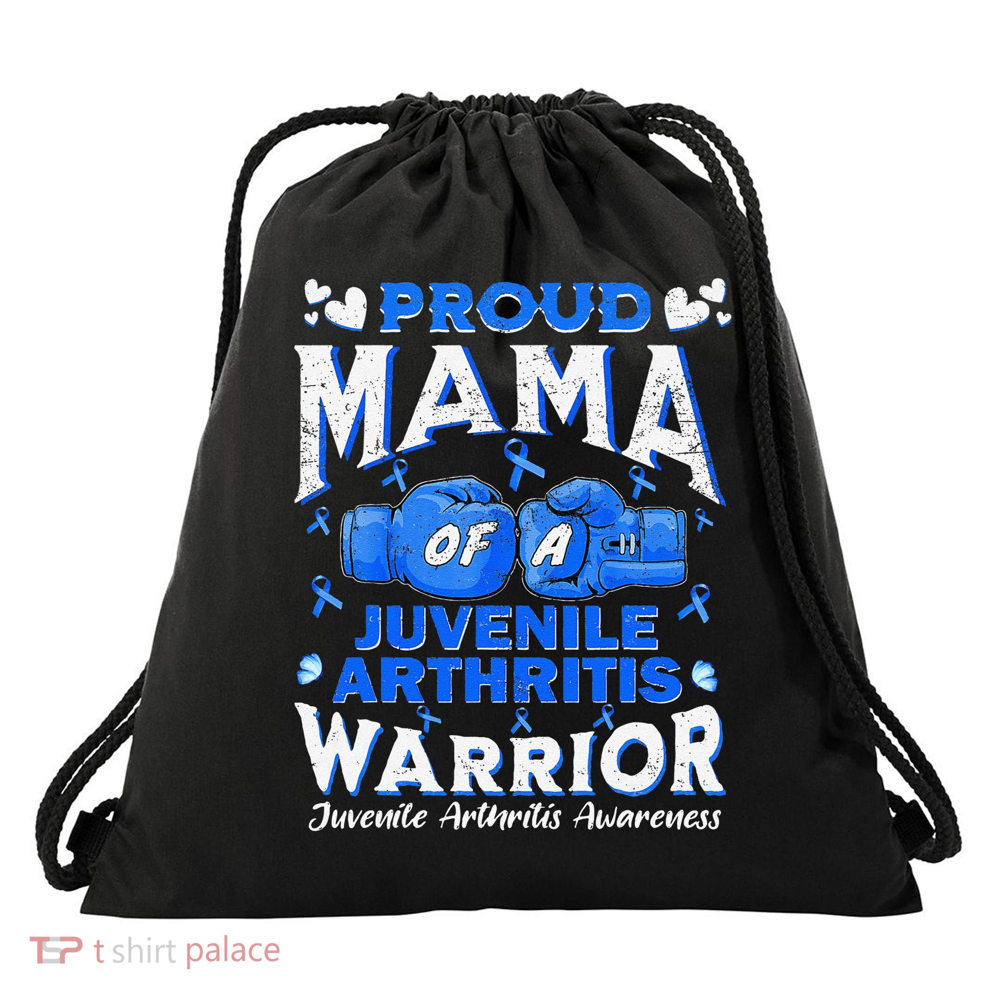 Proud Mama Of A Juvenile Arthritis Warrior Drawstring Bag