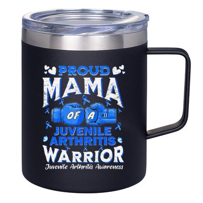 Proud Mama Of A Juvenile Arthritis Warrior 12oz Stainless Steel Coffee Mug