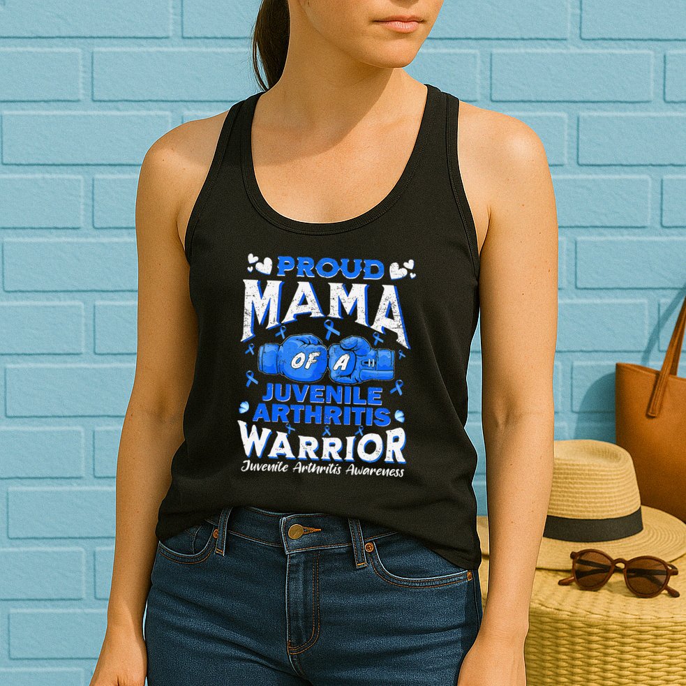 Proud Mama Of A Juvenile Arthritis Warrior Womens Tank Top