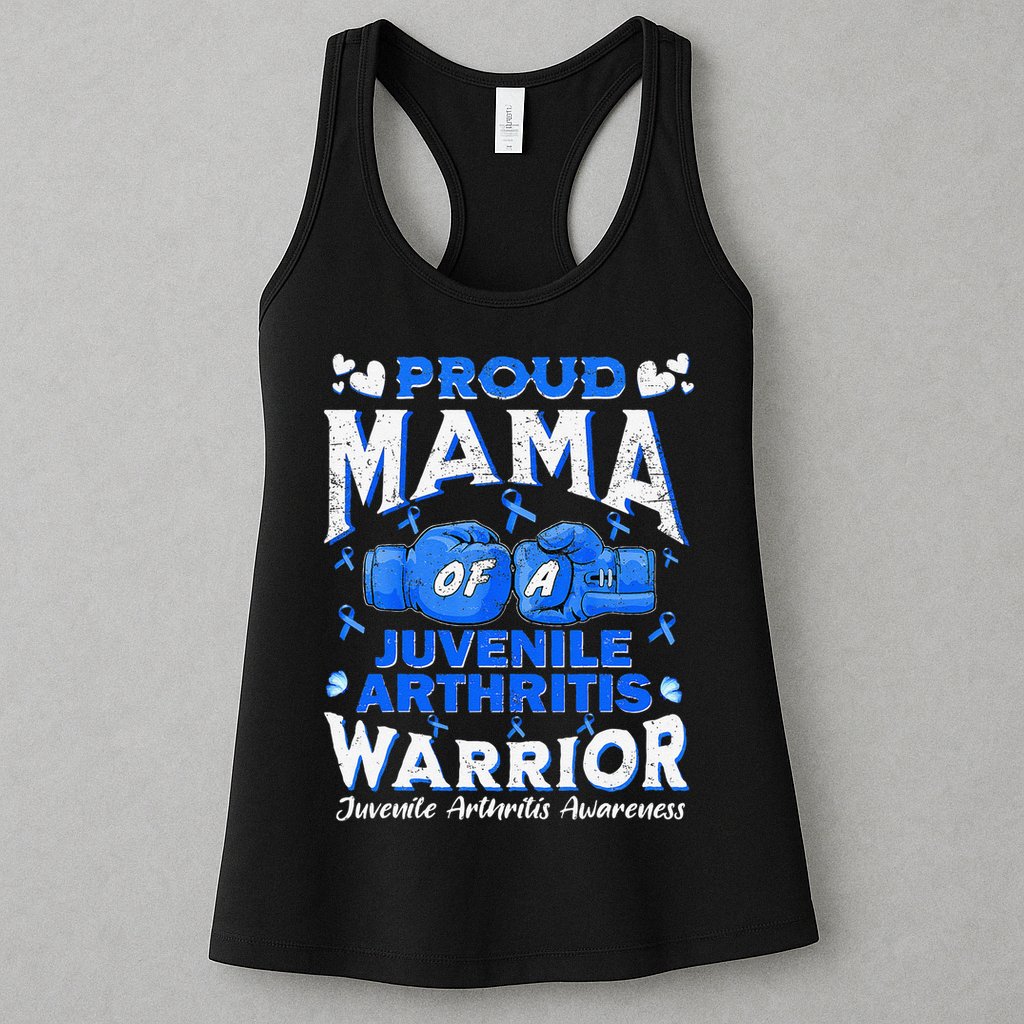 Proud Mama Of A Juvenile Arthritis Warrior Womens Tank Top