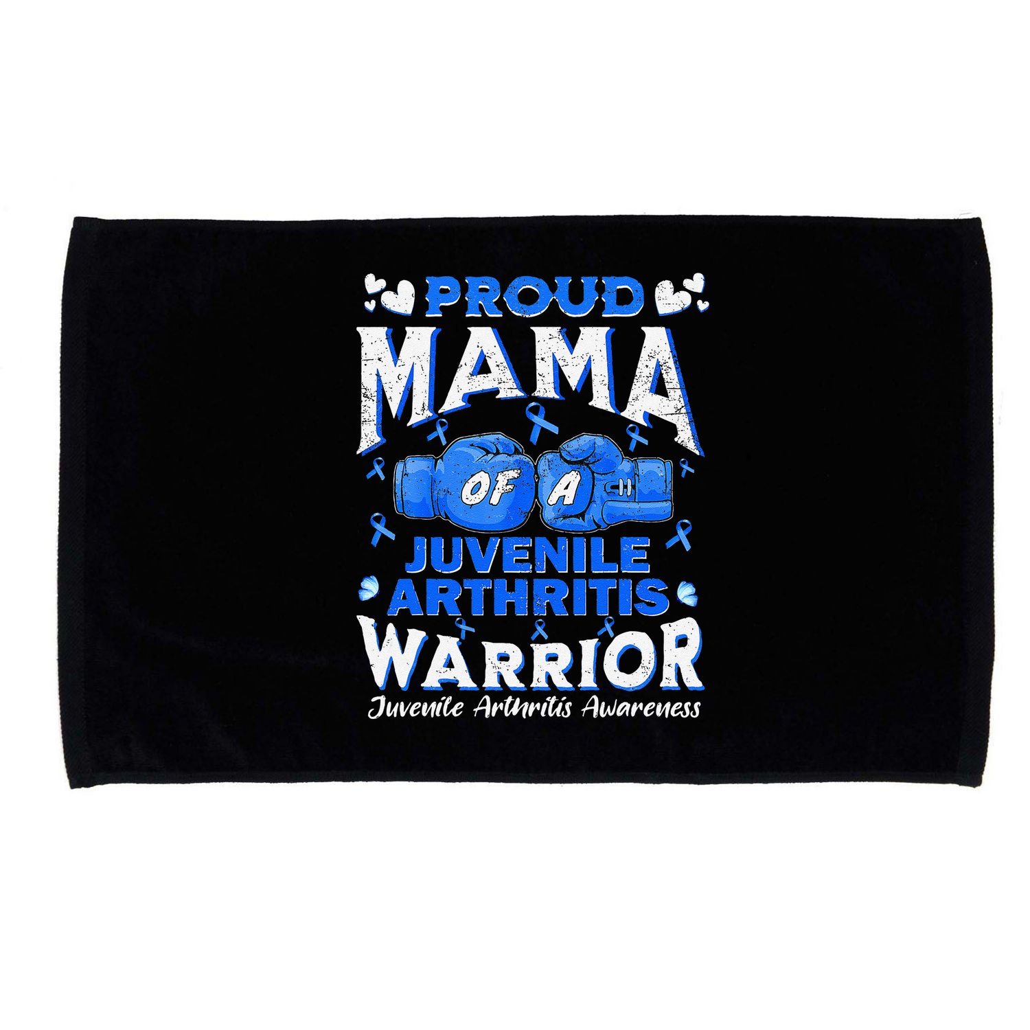 Proud Mama Of A Juvenile Arthritis Warrior Microfiber Hand Towel