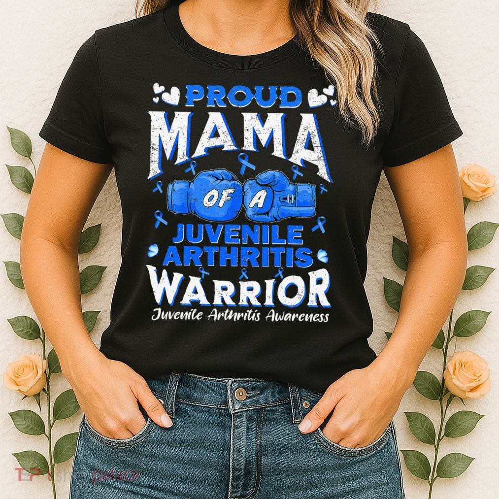 Proud Mama Of A Juvenile Arthritis Warrior Womens T-Shirt