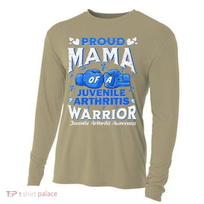 Proud Mama Of A Juvenile Arthritis Warrior Cooling Performance Long Sleeve Crew