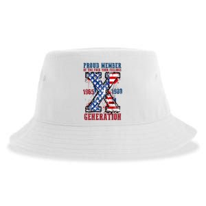 Proud Member Of The Fuck Your Feelings Generation X Sustainable Bucket Hat