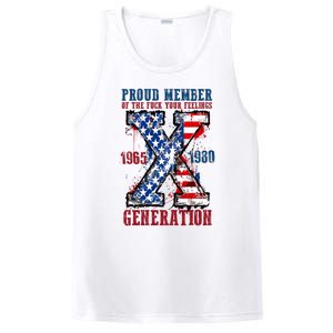 Proud Member Of The Fuck Your Feelings Generation X PosiCharge Competitor Tank