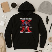 Proud Member Of The Fuck Your Feelings Generation Horror Skull Hoodie
