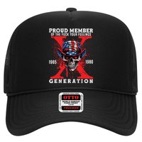 Proud Member Of The Fuck Your Feelings Generation Horror Skull Trucker Hat
