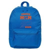 Proud Mom Of A Volleyball Senior 2025 Graduation Gift 16 in Basic Backpack