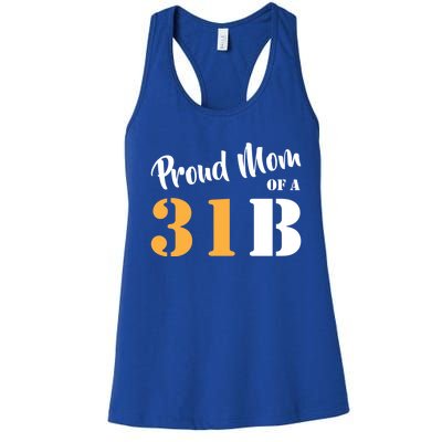 Proud Mom Of A 31b Army Military Police Great Gift Women's Racerback Tank