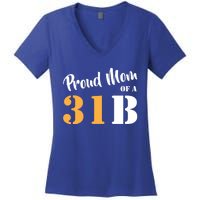 Proud Mom Of A 31b Army Military Police Great Gift Women's V-Neck T-Shirt