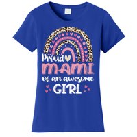 Proud Mami Of One Awesome Leopard Rainbow Mom Gift Women's T-Shirt