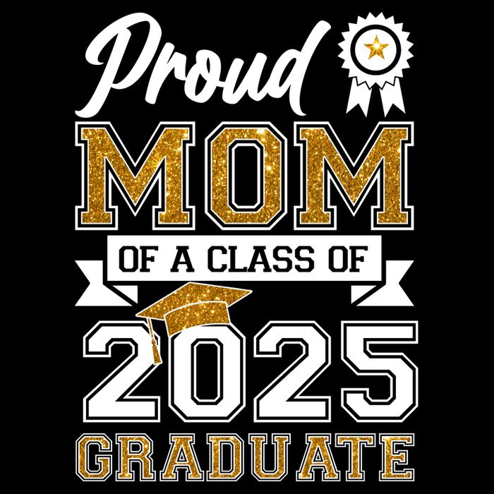 Proud Mom Of A Class Of 2025 Graduate Cooling Performance Crew T-Shirt