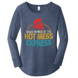 Proud Member Of The Hot Mess Express Women's Perfect Tri Tunic Long Sleeve Shirt