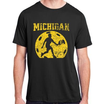 Pickleball Michigan Adult ChromaSoft Performance T-Shirt