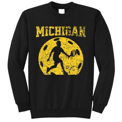 Pickleball Michigan Tall Sweatshirt