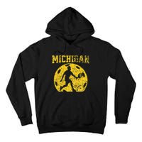 Pickleball Michigan Tall Hoodie