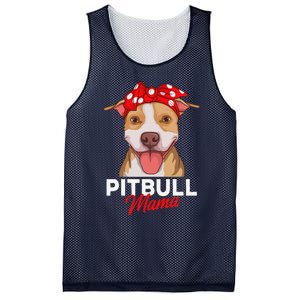 Pittie Mama Pitbull Dog Mom Funny Mothers Day Gifts Mesh Reversible Basketball Jersey Tank