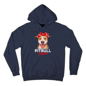 Pittie Mama Pitbull Dog Mom Funny Mothers Day Gifts Tall Hoodie