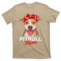 Pittie Mama Pitbull Dog Mom Funny Mothers Day Gifts T-Shirt