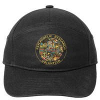 Psychedelic Mushroom Psychedelic Research Volunteer 7-Panel Snapback Hat