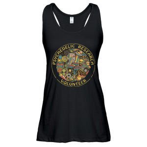 Psychedelic Mushroom Psychedelic Research Volunteer Ladies Essential Flowy Tank