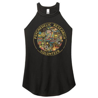 Psychedelic Mushroom Psychedelic Research Volunteer Women’s Perfect Tri Rocker Tank