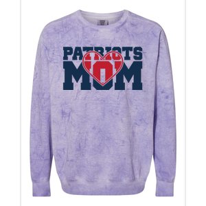 Patriots Mom Colorblast Crewneck Sweatshirt