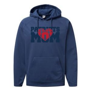 Patriots Mom Performance Fleece Hoodie